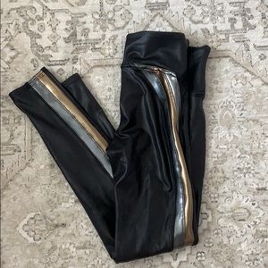 Spanx faux leather leggings